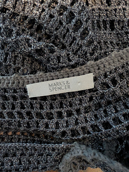 Marks & Spencer Crochet Tie-Waist Top – Estimated UK 12