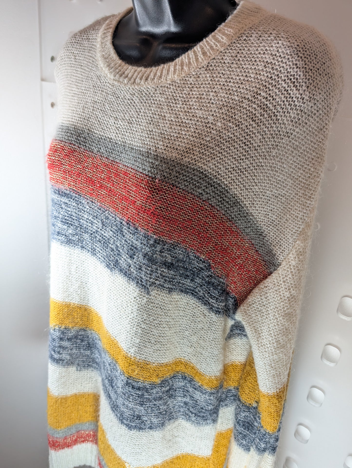 Pepe Jeans oversized lightweight knit jumper XS UK8/10