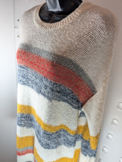 Pepe Jeans oversized lightweight knit jumper XS UK8/10